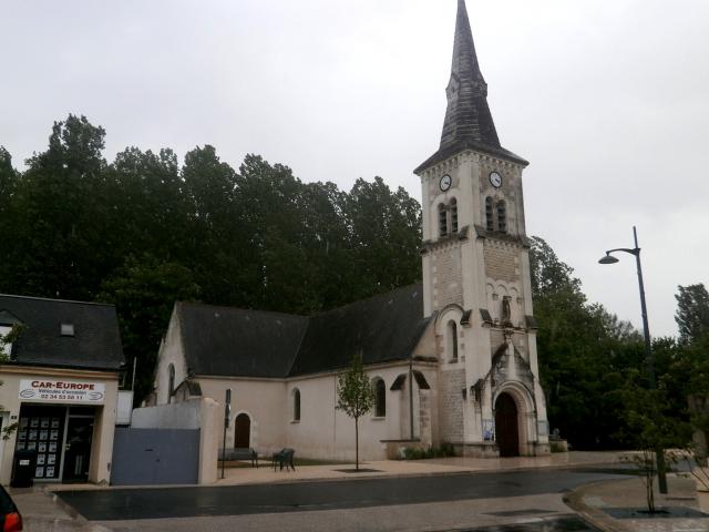 L'église de La Membrolle-sur-Choisille.