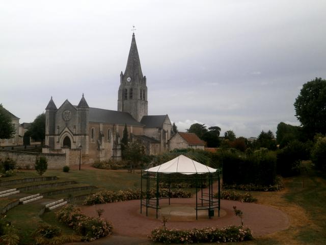 Vue partielle du village