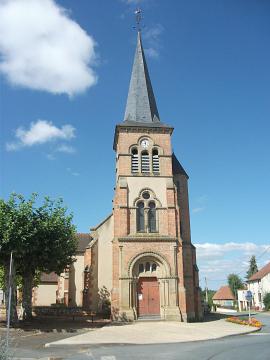 Église de Verneix, Allier, Auvergne-Rhône-Alpes, France. [16705]