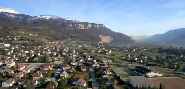Coublevie, vu du ciel