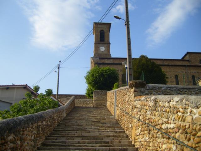 montée de l'église