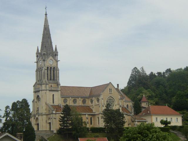 L'église Notre-Dame de l'Assomption de La-Tour-du-Pin en Isère.