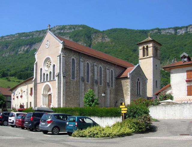 Église Saint-Martin. Barraux, Isère, AuRA, France.