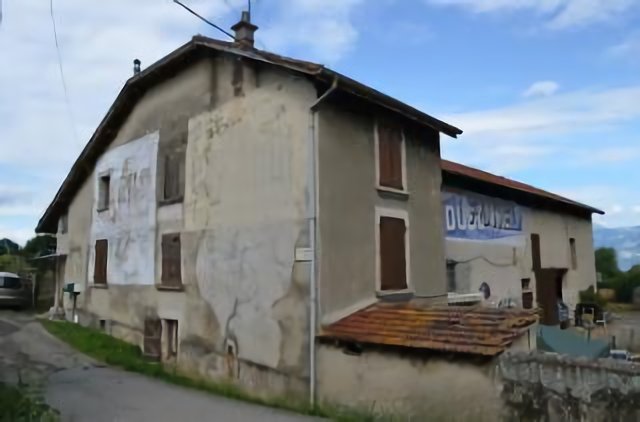 publicités CHARTREUSE, DUBONNET + FUNEL, Beaucroissant (RN 85)