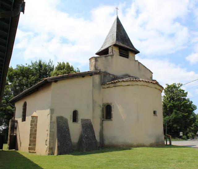Saint-Just-Chaleyssin (38) 26 juin 2013. Chapelle St Just.