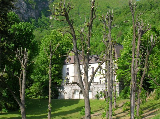 Château de la Balme. Rue de la Balme, Saint-Martin-le-Vinoux, Isère, France.