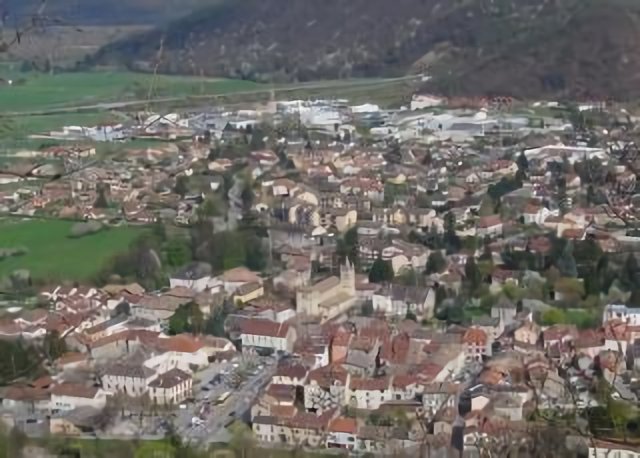 Vif, depuis la montée d'Uriol