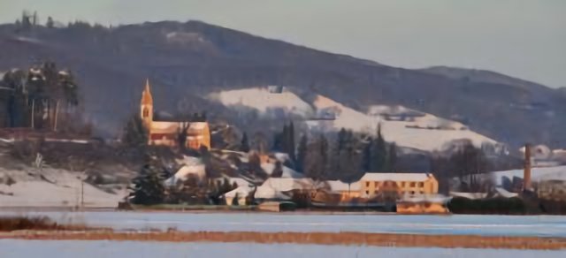 Vue sur la Frette depuis St Hilaire