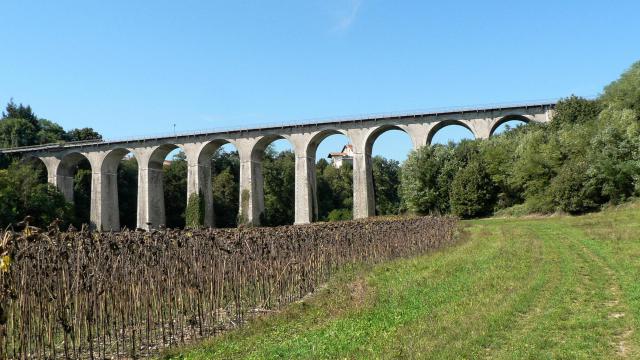 Le viaduc ferroviaire de Saint-Marcellin