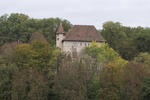 Le château de Châteaubourg / Rives, Isère, France