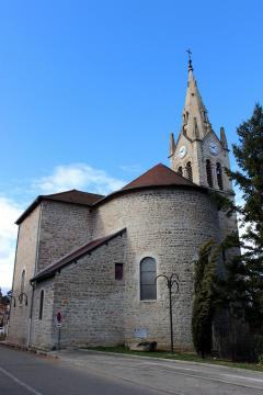 Eglise de Saint-Quentin-Fallavier.