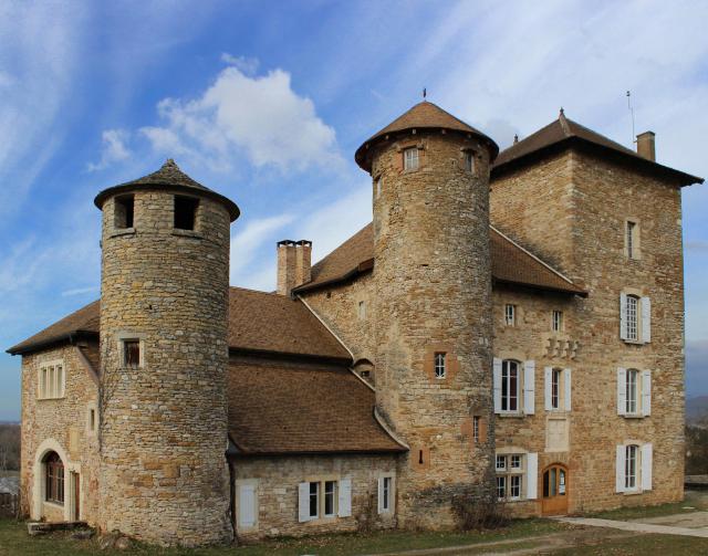 La commanderie de Montiracle à Villemoirieu.