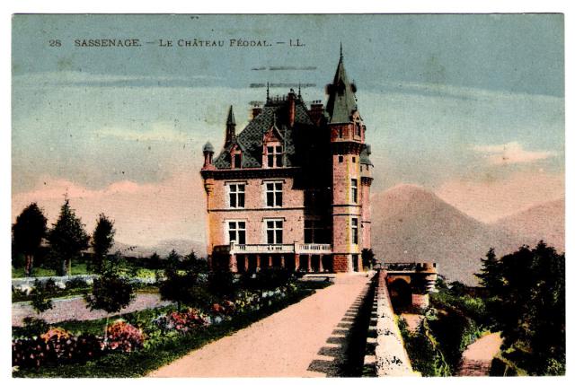 Château de Beaurevoir en Sassenage, (Isère) France
