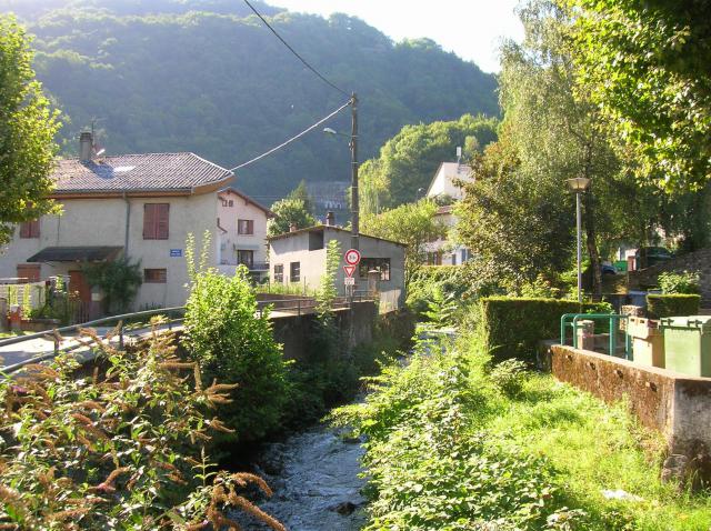ruisseau de Laval, Brignoud, Villard-Bonnot, Isère, AuRA, France.