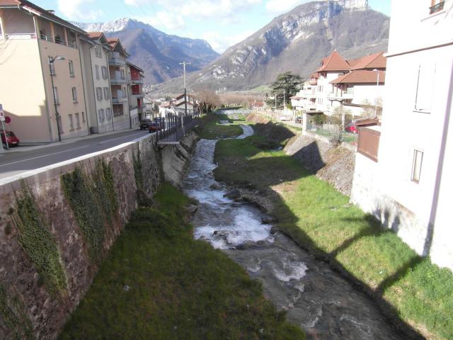 La Roize à Voreppe en avril 2018