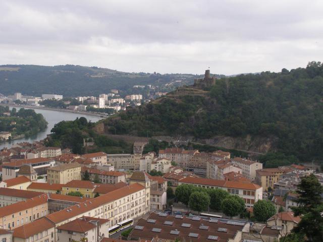 Vue sur le nord de la ville