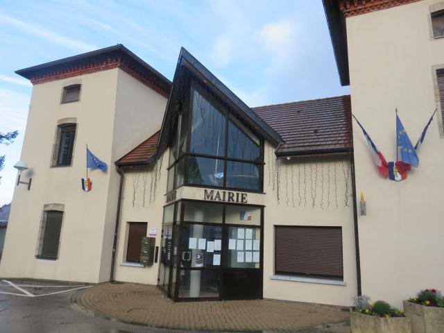 Dampierre (Jura, France) en janvier 2018.