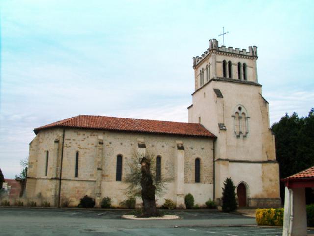 L'église de Saint-Lon-les-Mines