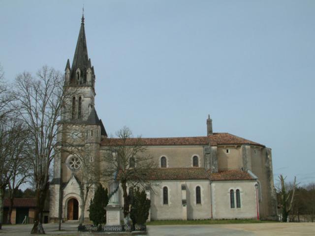 L'Église de Laluque