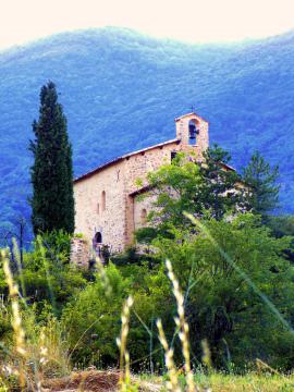 Chapelle du XII éme siècle au cimetière de la commune de La Robine sur Galabre