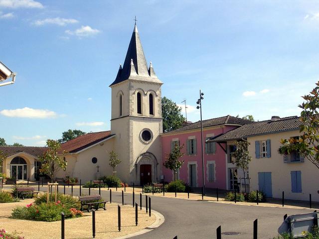 Bretagne-de-Marsan, l'église Saint-Martin