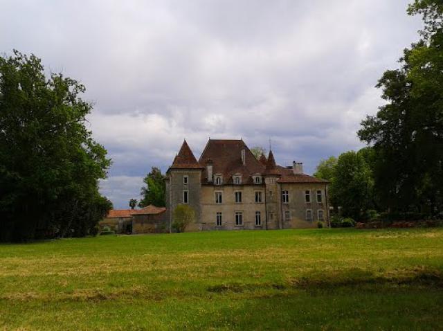 Le château de Candale à Doazit