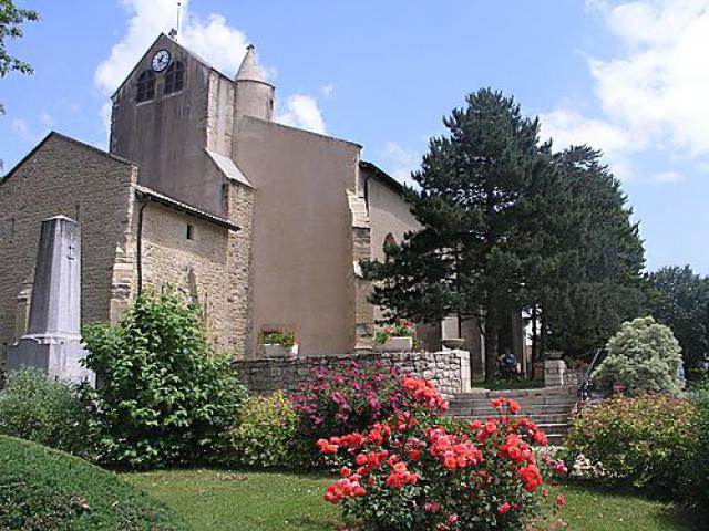 sainte marie de gosse - l'eglise