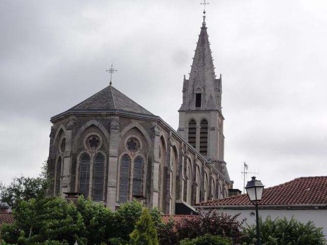 Soustons (Landes) église, chevet