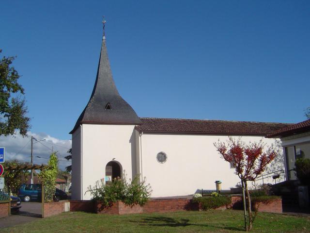 église St-Jean de Vielle; Vielle-St-Girons; Landes; France