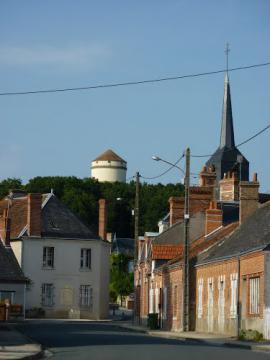 Juillet. 19h. Dhuizon dans le Loir-et-Cher.