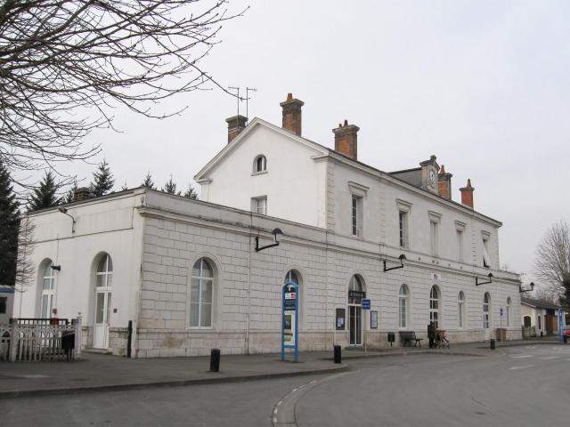 Gare de Romorantin-Blanc-Argent, Romorantin-Lanthenay, Loir-et-Cher, France