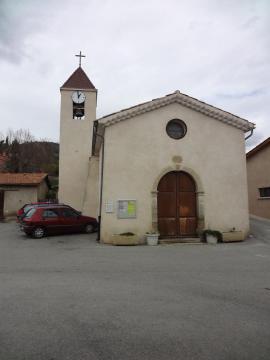 Ce fichier a été téléversé avec Commonist. construite en 1639 comme chapelle, puis promue paroissiale en 1890 après réparations, restaurée…