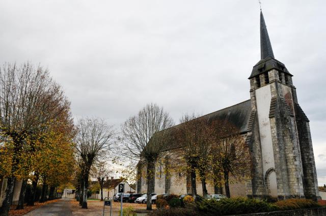 Église Saint-Euverte, Villeherviers, Loir-et-Cher, France