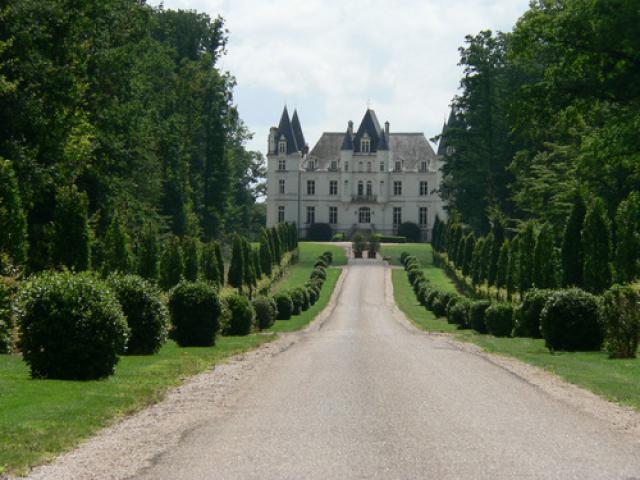 Private Castle Near Chambord
