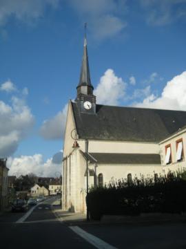 Eglise Notre-Dame, à CORMERAY (Loir-et-Cher).