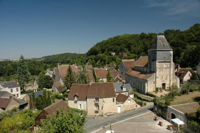 France Loir-et-Cher Lavardin vue depuis le château Photographie prise par GIRAUD Patrick