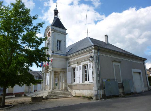 Mairie, vue de la place