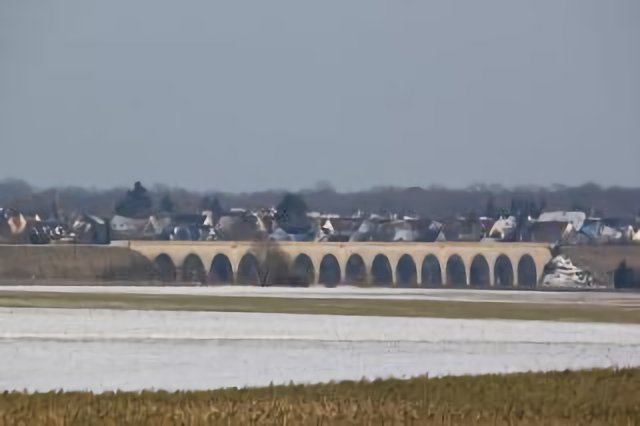 pont detruit lors de la deuxieme guerre mondial ..