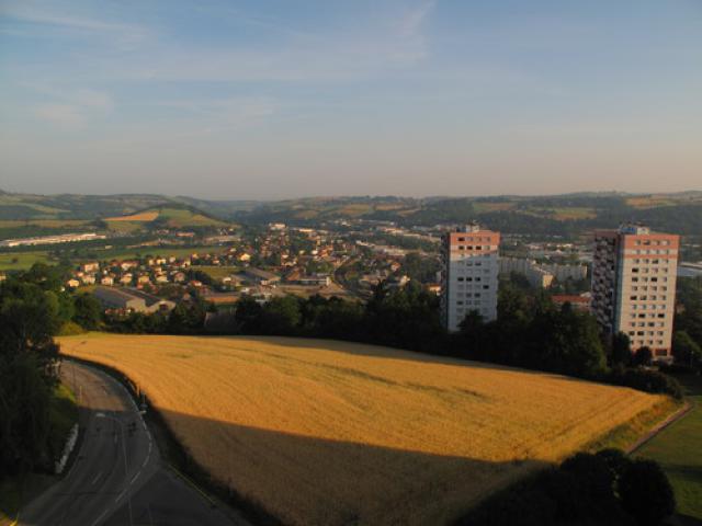 Villars, un matin d'été