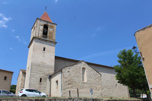Église du Saint-Sacrement de Pierrerue, Alpes-de-Haute-Provence.