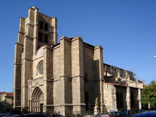 La Collégiale Notre-Dame d'Espérance de Montbrison (Loire).