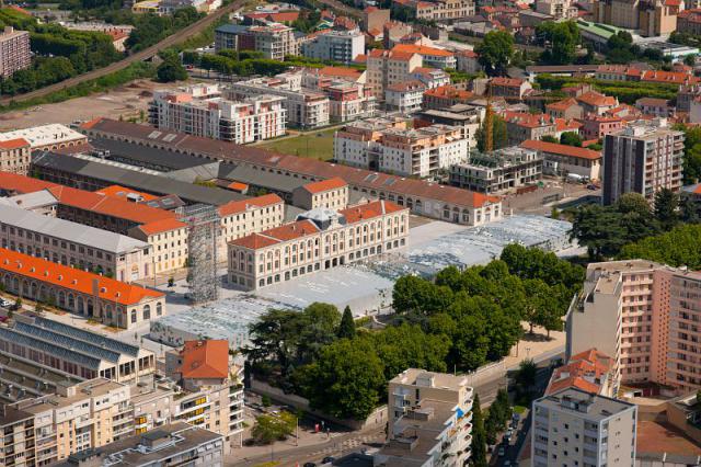 Cité du design au cœur du quartier créatif Manufacture à Saint-Etienne