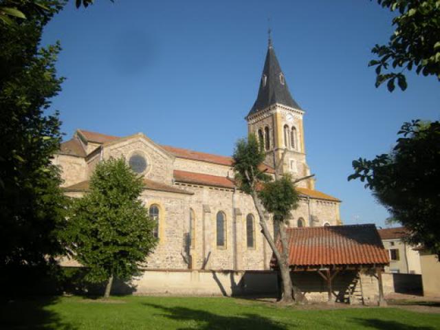 Saint Germain Lespinasse l'église