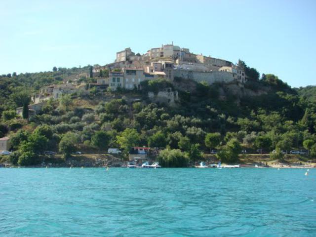 Vue générale de Sainte Croix du verdon