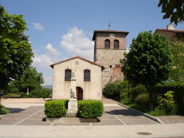Unias, église