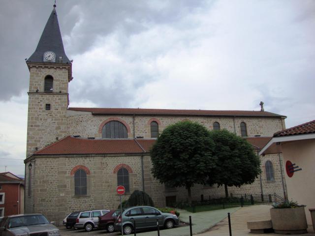 La Fouillouse (Loire, Fr) church