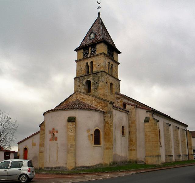 Briennon,, église Saint-Irénée, chevet