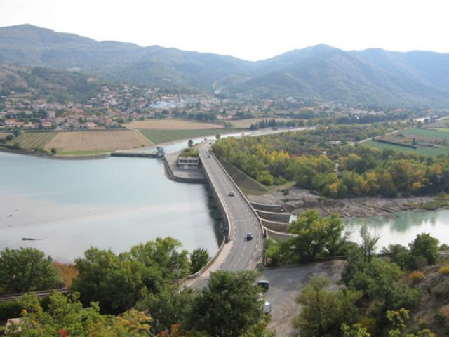 Barrage sur la Durance