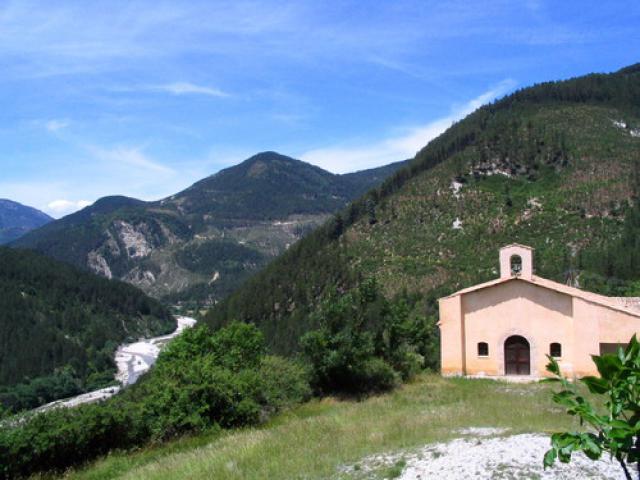 Barrême. Chapelle St Jean.