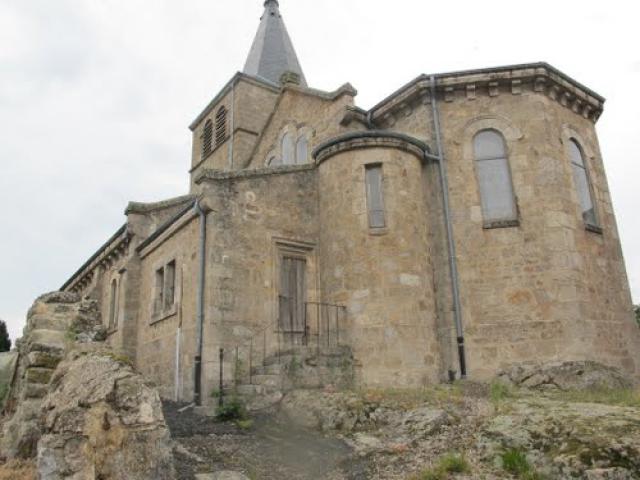 Saint-Jeures, l'Abside de l'Eglise